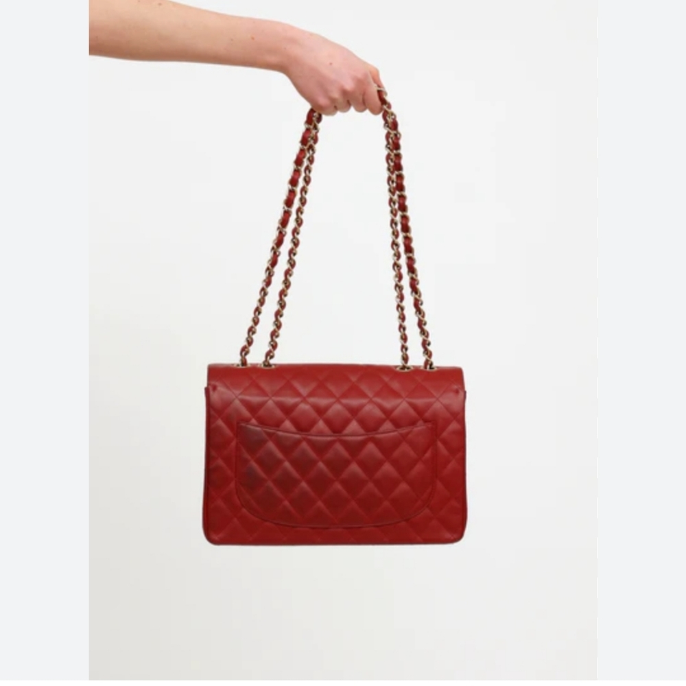 Spring Red Vegan Leather purse NWT